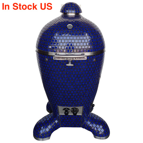 23" Ultimate Kamado Grill Cobalt Blue BM847K