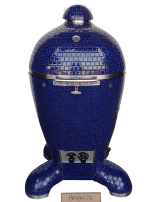 23" Ultimate Kamado Grill Cobalt Blue BM847K