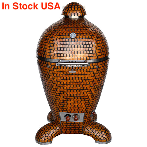 23" Ultimate Kamado Grill Autumn Gold BP807W