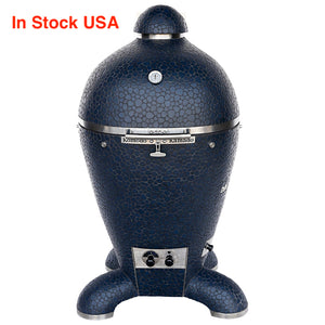 23" Ultimate, Kamado Grill, Dark Blue/Black Pebble BS976M (In Stock USA)