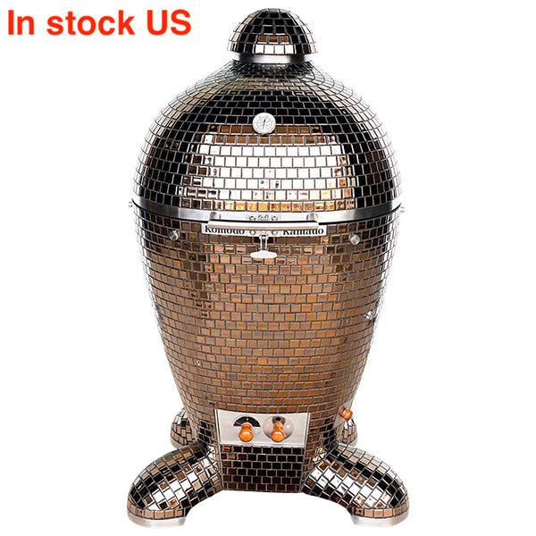 23" Ultimate Kamado Grill Metallic Bronze BM327F