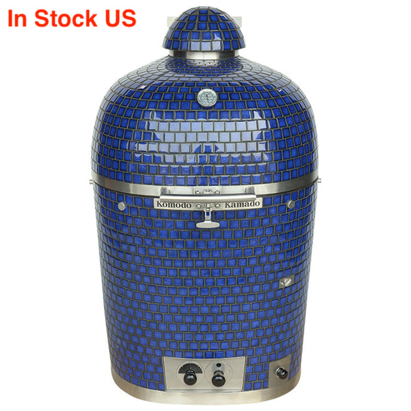 Komodo Kamado Grill - 22" Beast, Cobalt Blue CTJ151X