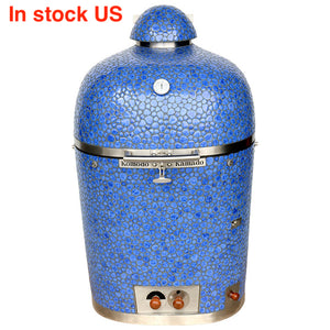 22" Beast - Kamado Grill Vibrant Blue Pebble CTM631F