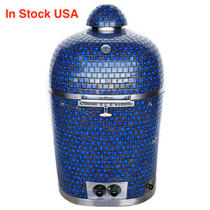 22" Beast - Terra Blue Kamado Grill CTP821V