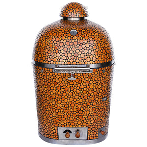 22" Beast - Harvest Gold Pebble Kamado Grill CTU701V (In Stock USA)