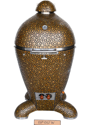 23" Ultimate, Kamado Grill Olive Gold Pebble BP017W