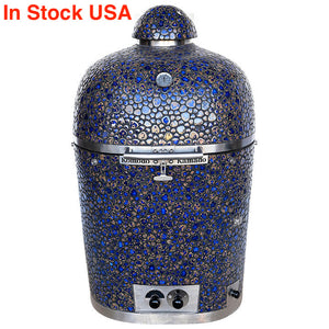 22" Beast -Kamado Grill  Terra Blue Pebble CTP921W