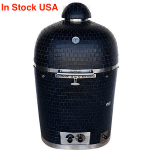 22" Beast - Matte Black Kamado Grill CTP131W