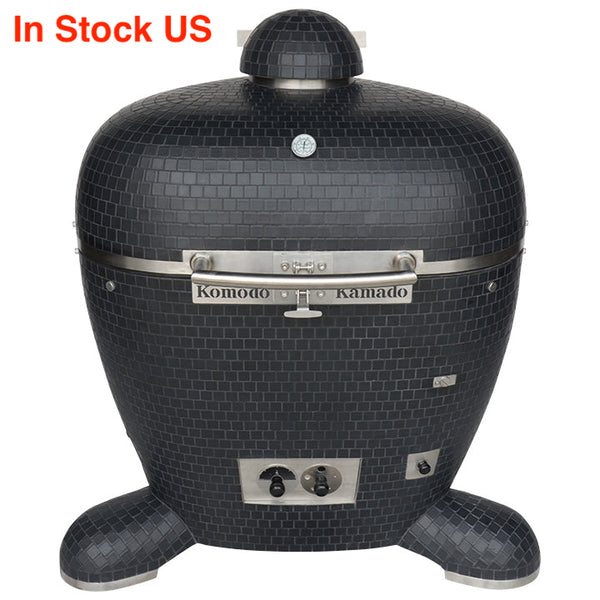 38" Goldilocks- Kamado Grill Matte Black GDJ520T