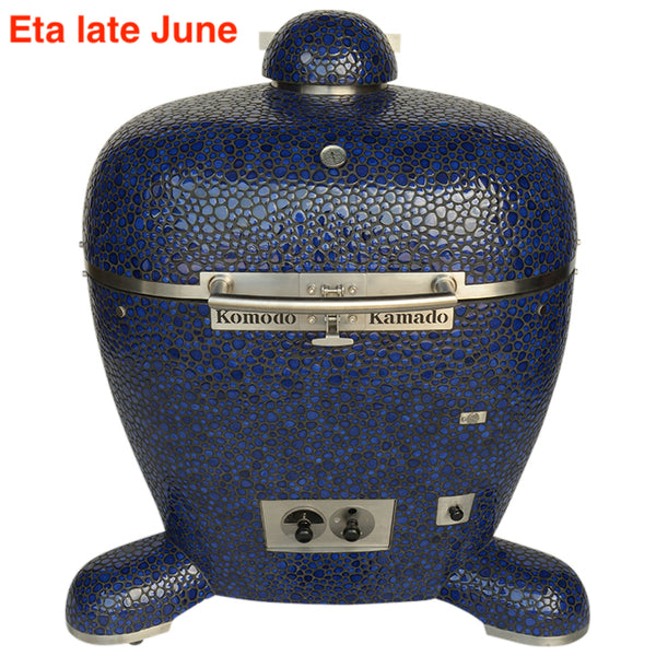 Komodo Kamado Grill 38" Goldilocks-Cobalt blue Pebble GDJ820X