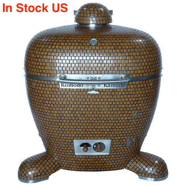 38" Goldilocks- Kamado Grill Autumn Gold GDM020K