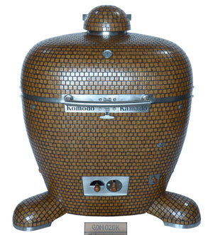 38" Goldilocks- Kamado Grill Autumn Gold GDM020K