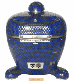 38" Goldilocks- Kamado Grill Cobalt Blue GDM710K