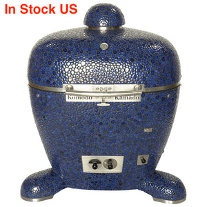38" Goldilocks- Kamado Grill Cobalt Blue Pebble GDM910K