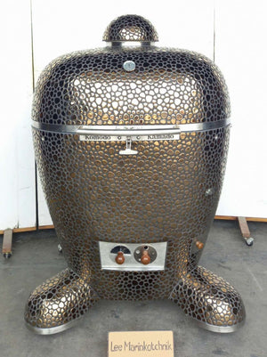 32" BB Kamado Grill Metallic Bronze Pebble AP887A