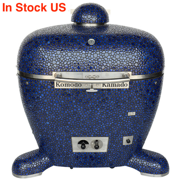 42" SBB Kamado Grill Cobalt Blue Pebble SM390P