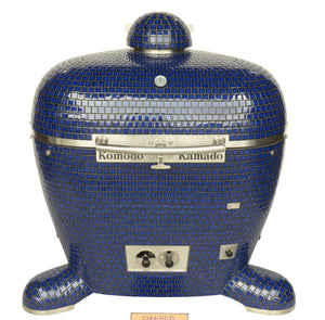 42" SBB Kamado Grill Cobalt Blue SM680D