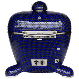 42" SBB Kamado Grill Cobalt Blue SP770R