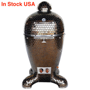 21" Supreme Kamado Grill, Bronze Metalic SPP521W