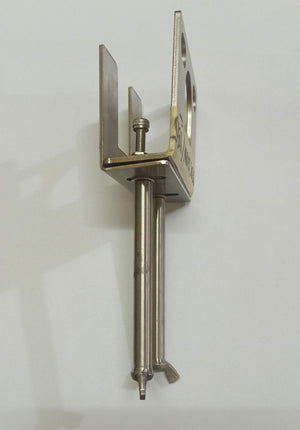 New adjustable rotisserie motor bracket with Long Wing Nuts
