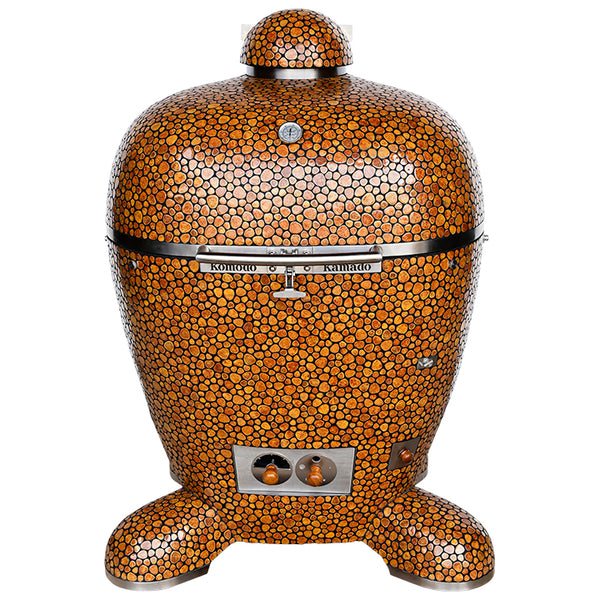 32" BB  Kamado Grill Harvest Gold Pebble AU846X (In Stock US)