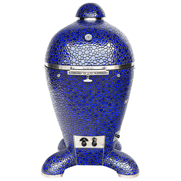 23" Ultimate Kamado Grill Cobalt Blue Pebble - BS446C (ETA mid April)