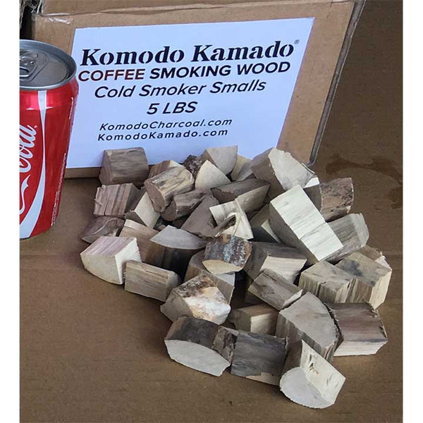 Coffee Smoking Wood ~ Cold Smoker Smalls 5 lbs - KomodoKamado