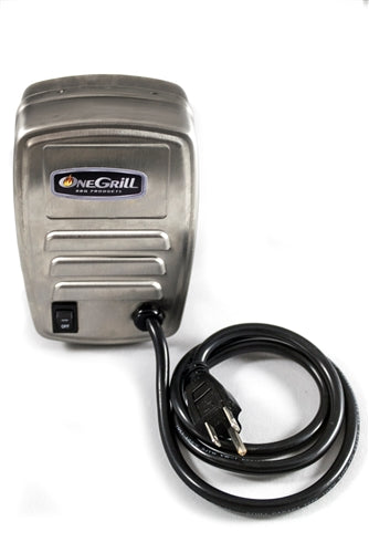 OneGrill Universal Stainless Steel Grill Rotisserie Motor 13 watt 50 lb. Load - KomodoKamado