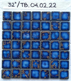 Custom Sorted Tiles for a 32" Big Bad - Terra Blue TB 04.02.22
