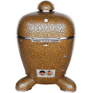 32" BB  Kamado Grill Olive and Gold Pebble AU256X