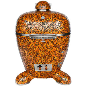 32" BB Kamado Grill Harvest Gold Pebble AU576Z    (in stock USA)