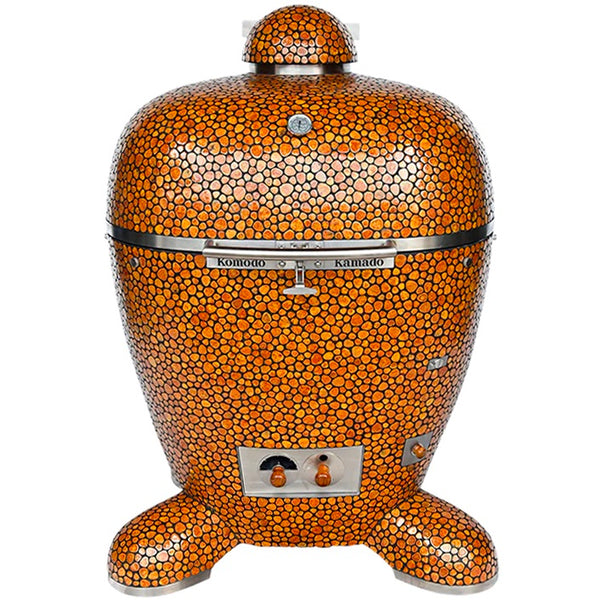 32" BB Kamado Grill Harvest Gold Pebble AU576Z (In Stock US)